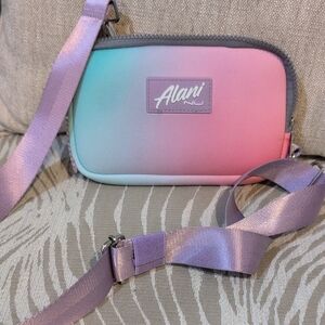 Gradient Crossbody Bag - Pink and Blue